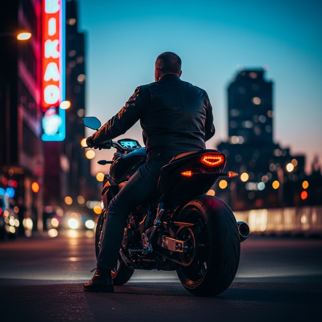 Biker core: estetyka motocyklowej wolności w miejskim krajobrazie